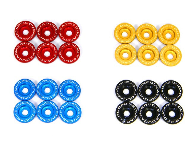 DBK Special Parts (Ducabike) Dry Clutch Spring Retaining Caps (6) DBK Special Parts (Ducabike) Dry Clutch Spring Retaining Caps (6)