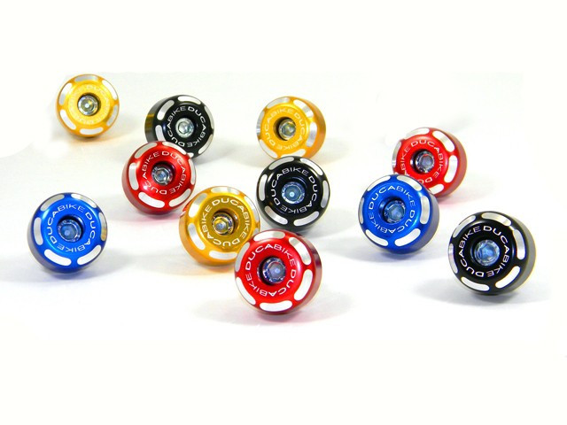 DBK Special Parts (Ducabike) Contrast Cut Weighted Bar Ends - Short - Closeout DBK Special Parts (Ducabike) Contrast Cut Weighted Bar Ends - Short - Closeout