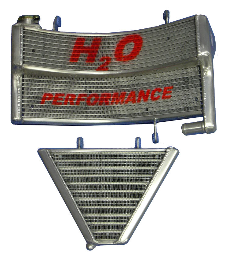 Galletto Radiatori (H2O Performance) Oversized Radiator and Oil Cooler kit For Ducati Monster S4 / S4R Galletto Radiatori (H2O Performance) Oversized Radiator and Oil Cooler kit For Ducati Monster S4 / S4R