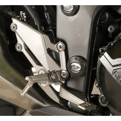 R&G Racing lower frame insert for Kawasaki Ninja 250 '08-'12 and Kawasaki Ninja 300 '13-'15 Sold as a singles (2 required per bike) R&G Racing lower frame insert for Kawasaki Ninja 250 '08-'12 and Kawasaki Ninja 300 '13-'15 Sold as a singles (2 required per bike)