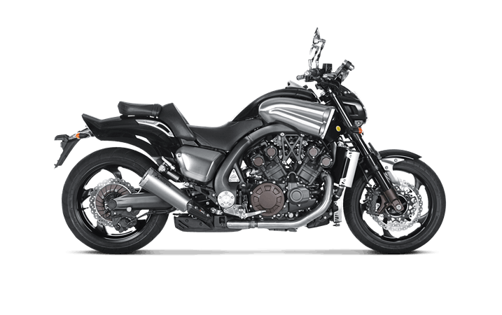 Akrapovic Slip-On Exhaust Yamaha V-Max 2009-2015 Akrapovic Slip-On Exhaust Yamaha V-Max 2009-2015