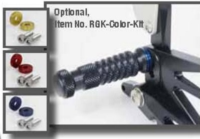Gilles RGK2 Footpeg Color Design kit Gilles RGK2 Footpeg Color Design kit