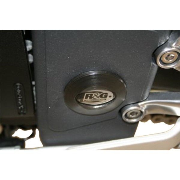 R&G Racing Left Side Frame Insert for Triumph Speed Triple '05-'10 Sprint ST '05-'13 & Sprint GT '10-'13 R&G Racing Left Side Frame Insert for Triumph Speed Triple '05-'10 Sprint ST '05-'13 & Sprint GT '10-'13