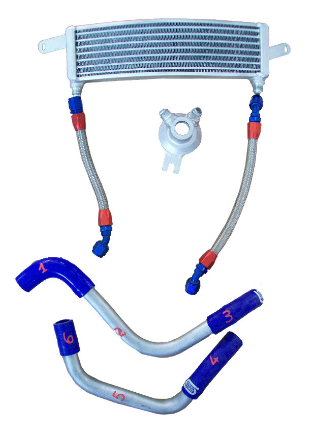 Galletto Radiatori (H2O Performance) Oil Cooler kit For Honda CBR1000RR