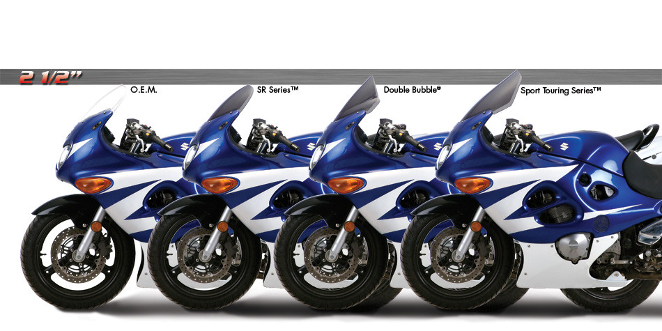 Zero Gravity Racing Windshields for the Suzuki Katana 600 750 1998 2008