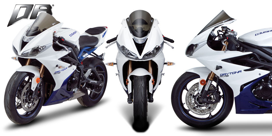 Zero Gravity Racing Windshields for the Triumph Daytona 675 /R (13