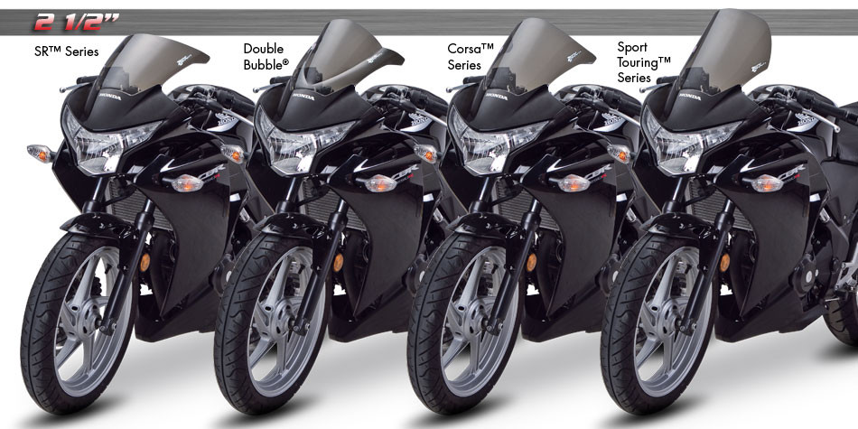 Zero Gravity Racing Windshields for the Honda CBR250R (2011-2013) Zero Gravity Racing Windshields for the Honda CBR250R (2011-2013)