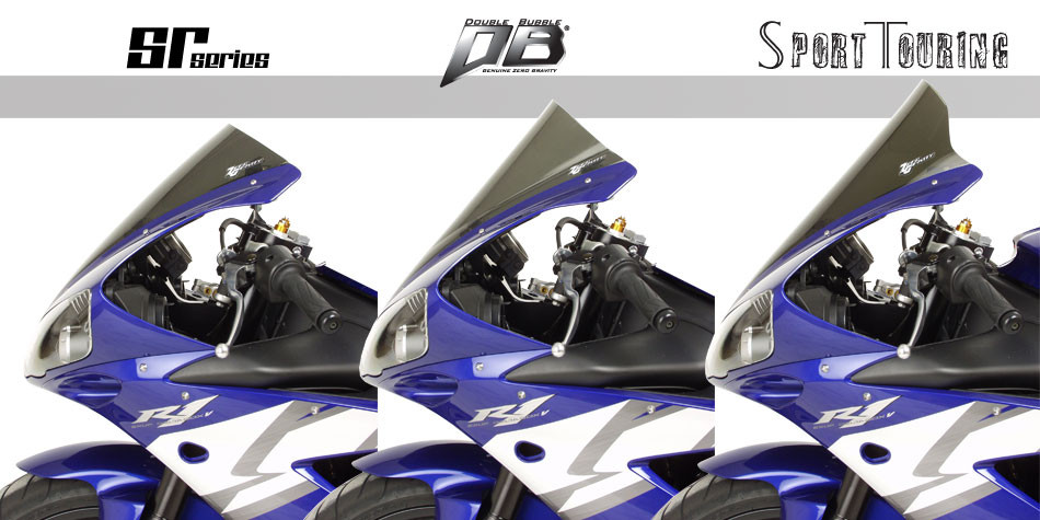 ZERO GRAVITY ブラックウインドシールド　YZF-R1　2004 Zero Gravity Racing Windshields for the Yamaha YZF R1 (2004
