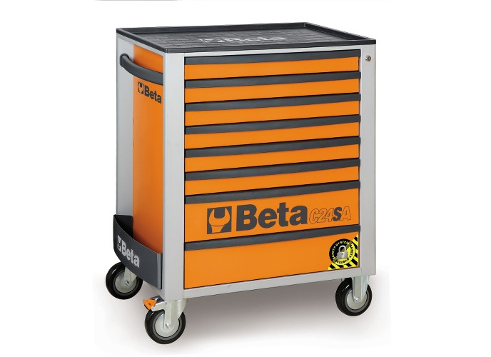 Beta Tools Model C24Sa 8/O-Roller Cab 8 Drawers Anti-Tilt Beta Tools Model C24Sa 8/O-Roller Cab 8 Drawers Anti-Tilt