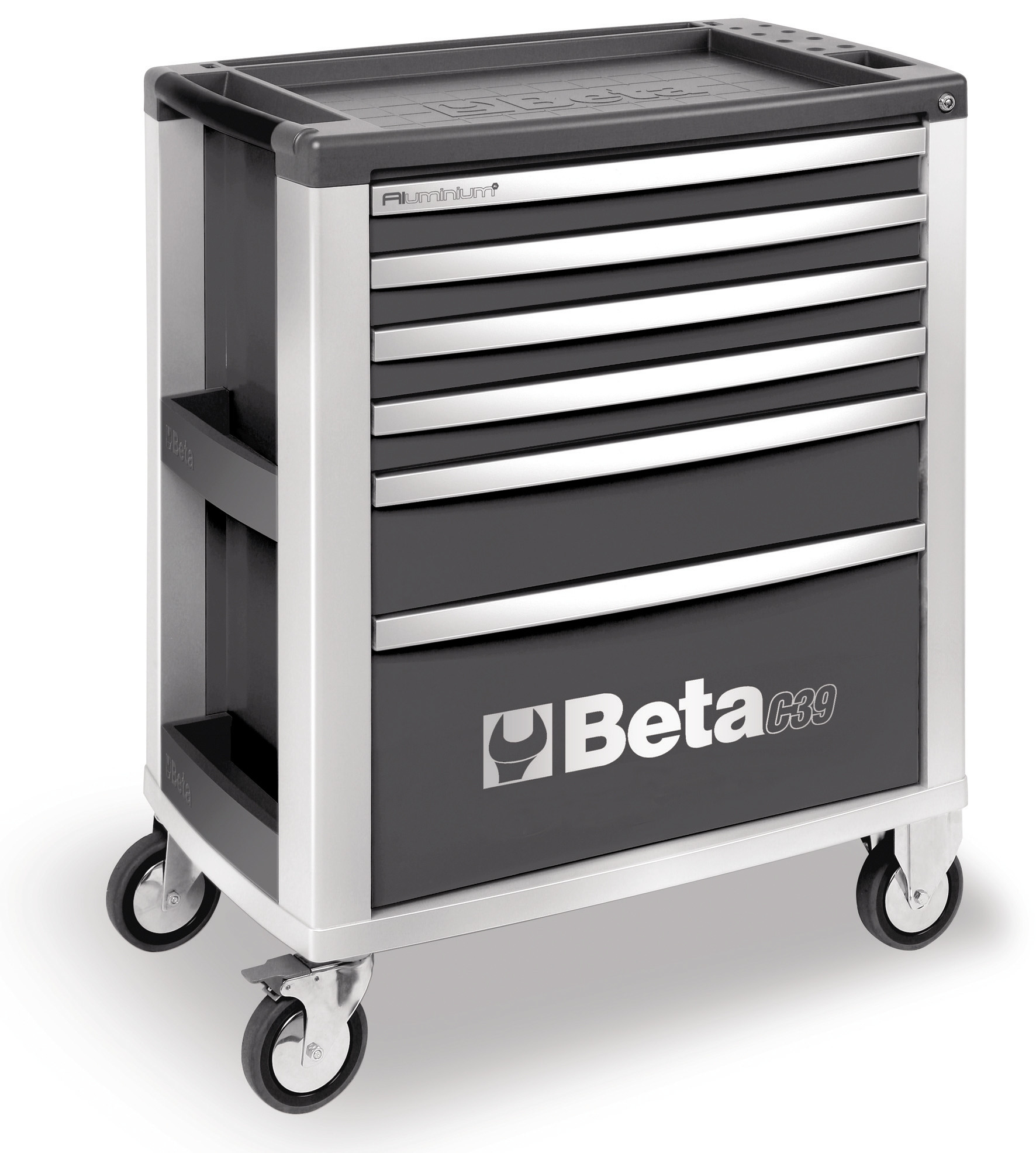 Beta Tools Model C39 G/6-Mobile Roller Cab 6 Drawers Grey Beta Tools Model C39 G/6-Mobile Roller Cab 6 Drawers Grey