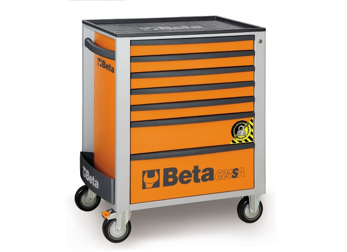 Beta Tools Model C24Sa 7/O-Roller Cab 7 Drawers Anti-Tilt Beta Tools Model C24Sa 7/O-Roller Cab 7 Drawers Anti-Tilt