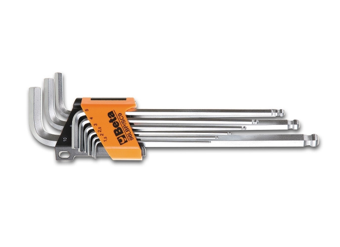 Beta Tools Model 96 Lbp/Sc9-9 Ball Head Wrenches with Display Beta Tools Model 96 Lbp/Sc9-9 Ball Head Wrenches with Display