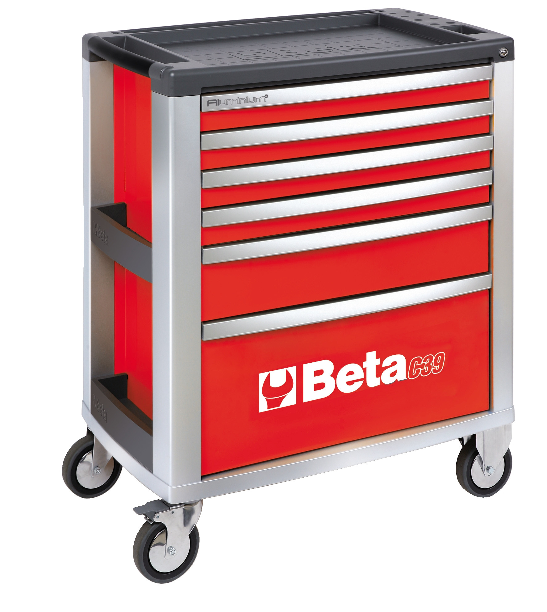 Beta Tools Model C39 R/6-Mobile Roller Cab 6 Drawers Red Beta Tools Model C39 R/6-Mobile Roller Cab 6 Drawers Red