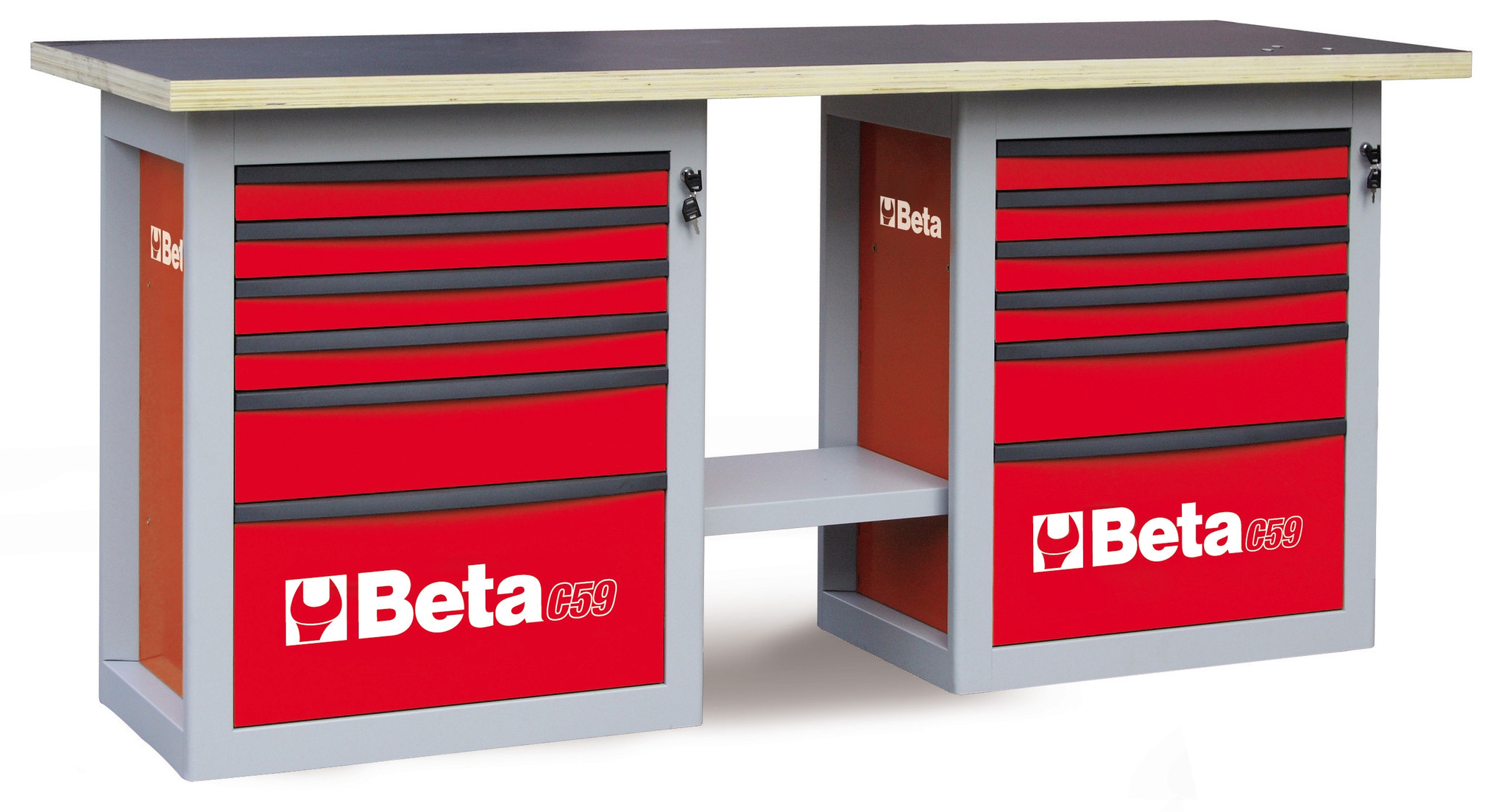 Beta Tools Model C59 B-R-Endurance Workbench 6 Drawers Beta Tools Model C59 B-R-Endurance Workbench 6 Drawers