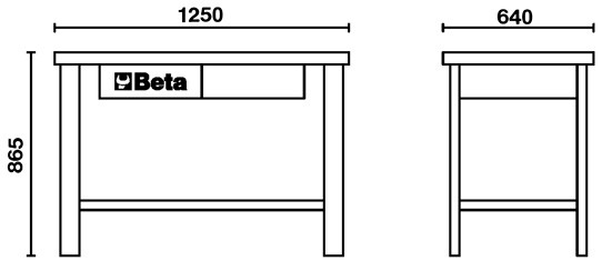 Beta Tools Model C58 Mg-Workbench Grey Beta Tools Model C58 Mg-Workbench Grey