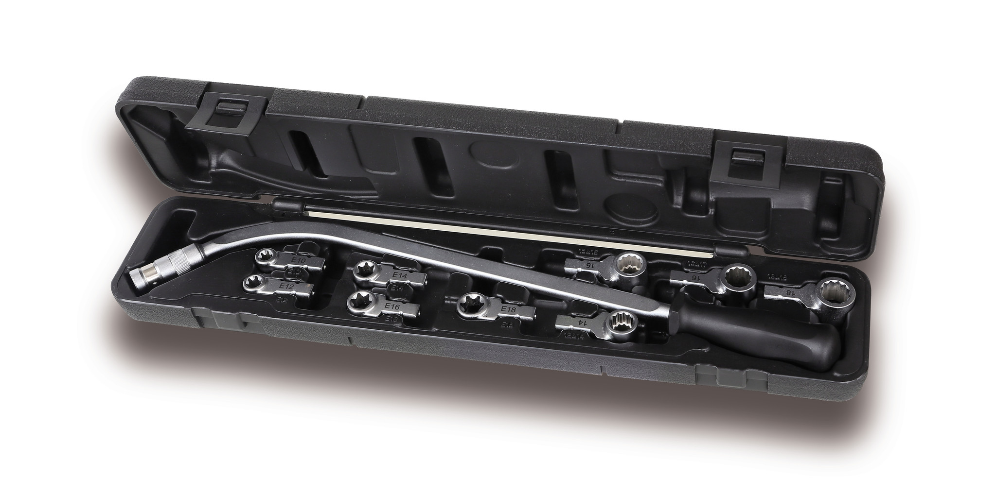 Beta Tools Model 1477 C10-Bent Wrench with 9 Bits Beta Tools Model 1477 C10-Bent Wrench with 9 Bits