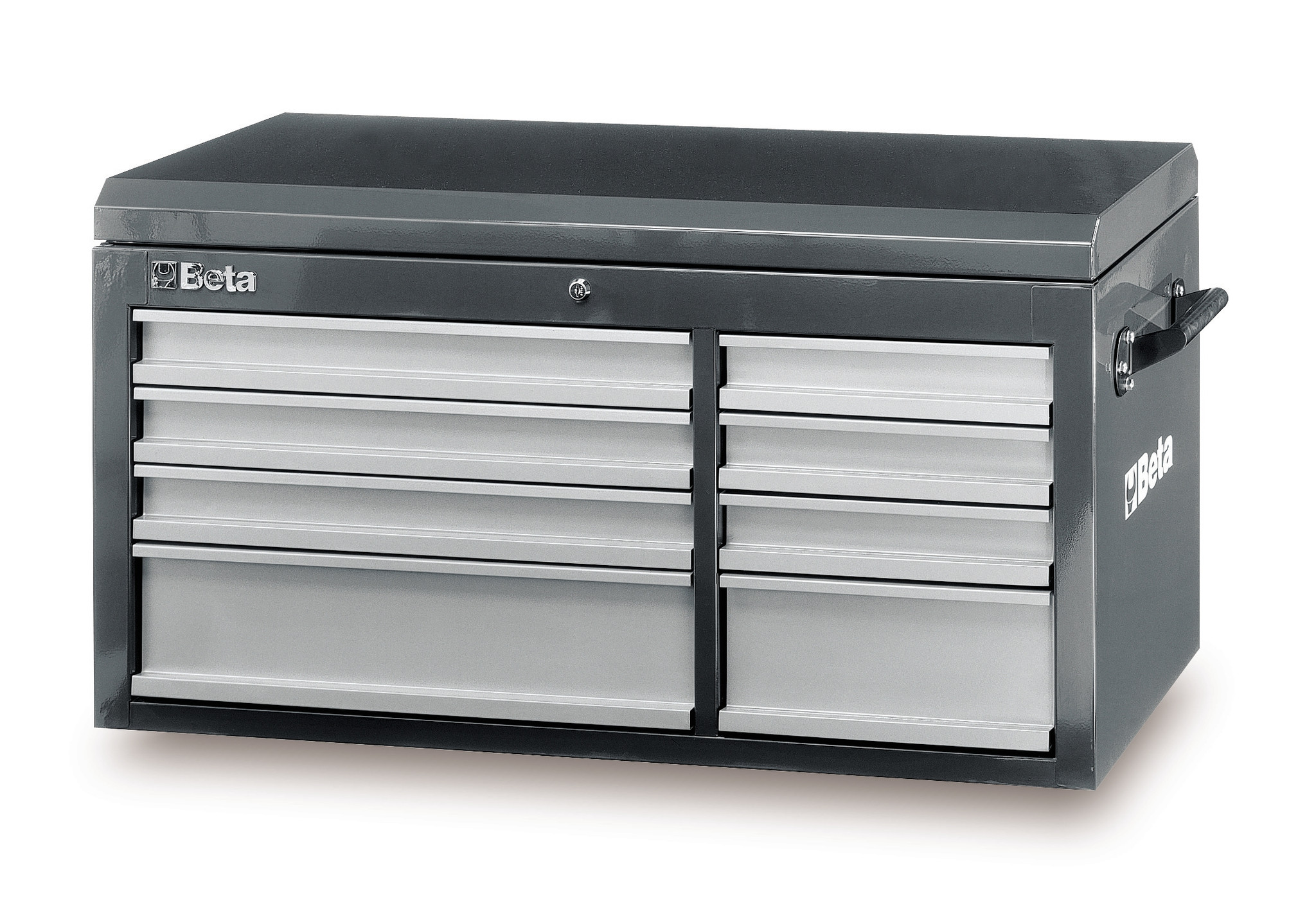 Beta Tools Model C38 Tg-Cab 8 Drawers + Top Chest Grey Beta Tools Model C38 Tg-Cab 8 Drawers + Top Chest Grey