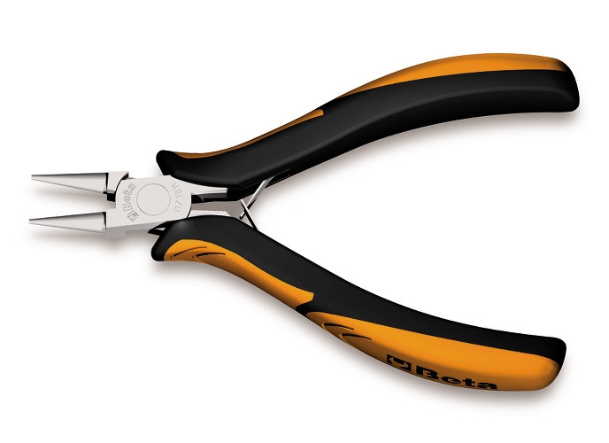 Beta Tools Model 1173 Bm-Round Short Nose Pliers Bi-Material Beta Tools Model 1173 Bm-Round Short Nose Pliers Bi-Material