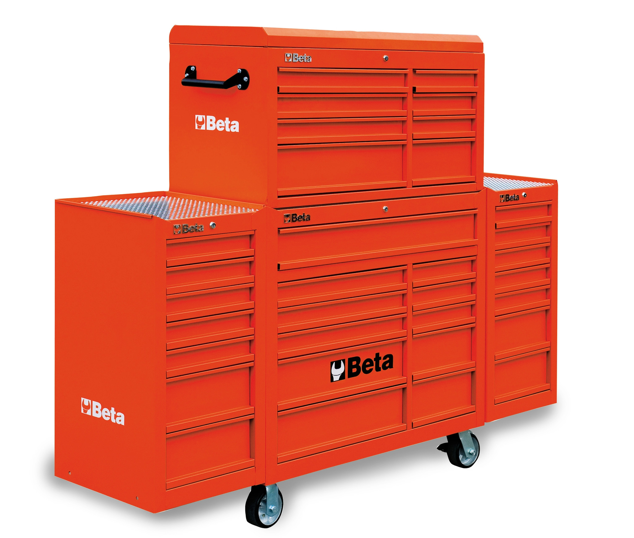 Beta Tools Model C38 Cr-Mobile Roller Cab 25 Drawers Red Beta Tools Model C38 Cr-Mobile Roller Cab 25 Drawers Red