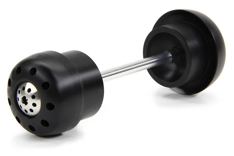 Motocorse Titanium and Delrin Rear axle Slider for BMW models Motocorse Titanium and Delrin Rear axle Slider for BMW models