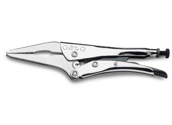 Beta Tools Model 1058 240mm-Self-Locking Pliers Long Jaws Beta Tools Model 1058 240mm-Self-Locking Pliers Long Jaws