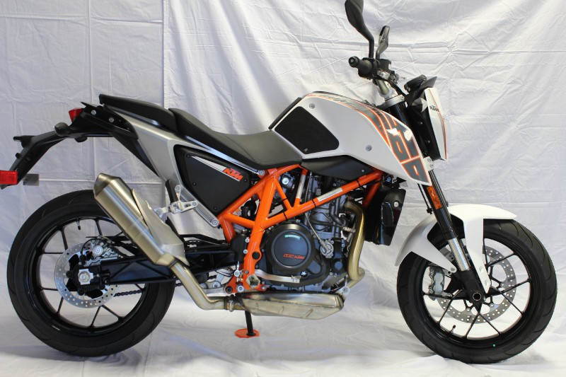 TechSpec Tank Grip Pads for the KTM 690 Duke (13-18) TechSpec Tank Grip Pads for the KTM 690 Duke (13-18)