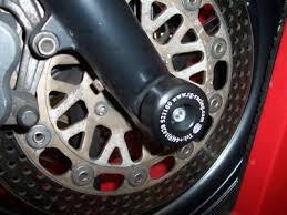R&G Racing Front Axle Sliders / Protectors for Honda CBR 400 (NC29) R&G Racing Front Axle Sliders / Protectors for Honda CBR 400 (NC29)