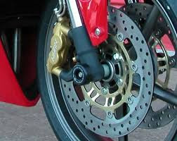 R&G Racing Front Axle Sliders / Protectors for Triumph Daytona 675 '06-'11 & Street Triple / R '08-'15 R&G Racing Front Axle Sliders / Protectors for Triumph Daytona 675 '06-'11 & Street Triple / R '08-'15