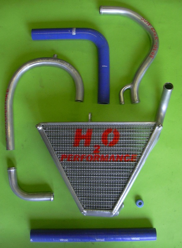 Galletto Radiatori (H2O Performance) Additional Radiator kit For Kawasaki ZX-6R NINJA (2007-08) Galletto Radiatori (H2O Performance) Additional Radiator kit For Kawasaki ZX-6R NINJA (2007-08)