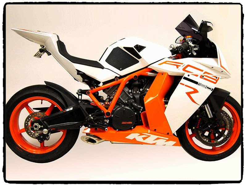 TechSpec Tank Grip Pads for the KTM RC8 / RC8R TechSpec Tank Grip Pads for the KTM RC8 / RC8R