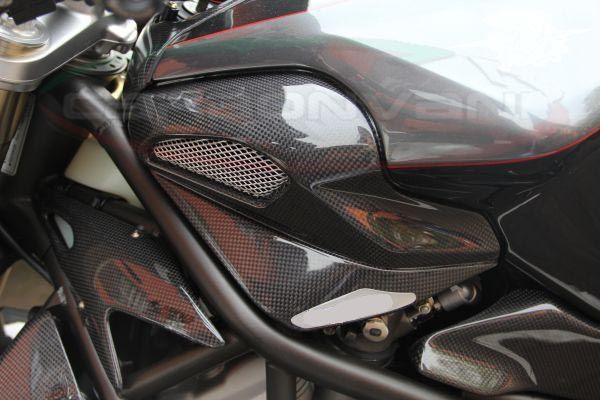 CARBONVANI - MV AGUSTA BRUTALE CARBON FIBER AIRBOX SIDE COVERS (PAIR) (2006-09) CARBONVANI - MV AGUSTA BRUTALE CARBON FIBER AIRBOX SIDE COVERS (PAIR) (2006-09)
