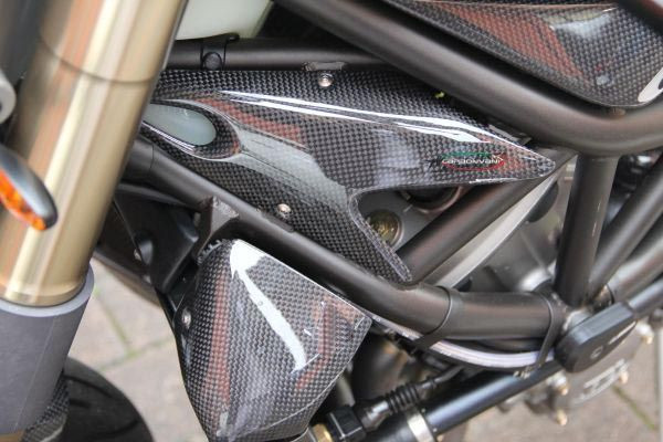 CARBONVANI - MV AGUSTA BRUTALE CARBON FIBER LH & RH FRAME INSERTS (2006-09) CARBONVANI - MV AGUSTA BRUTALE CARBON FIBER LH & RH FRAME INSERTS (2006-09)