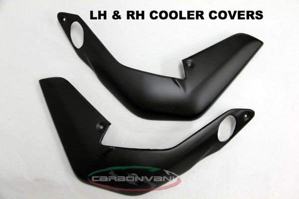 CARBONVANI - MV AGUSTA BRUTALE 675 / 800 CARBON FIBER RH COOLER COVER CARBONVANI - MV AGUSTA BRUTALE 675 / 800 CARBON FIBER RH COOLER COVER