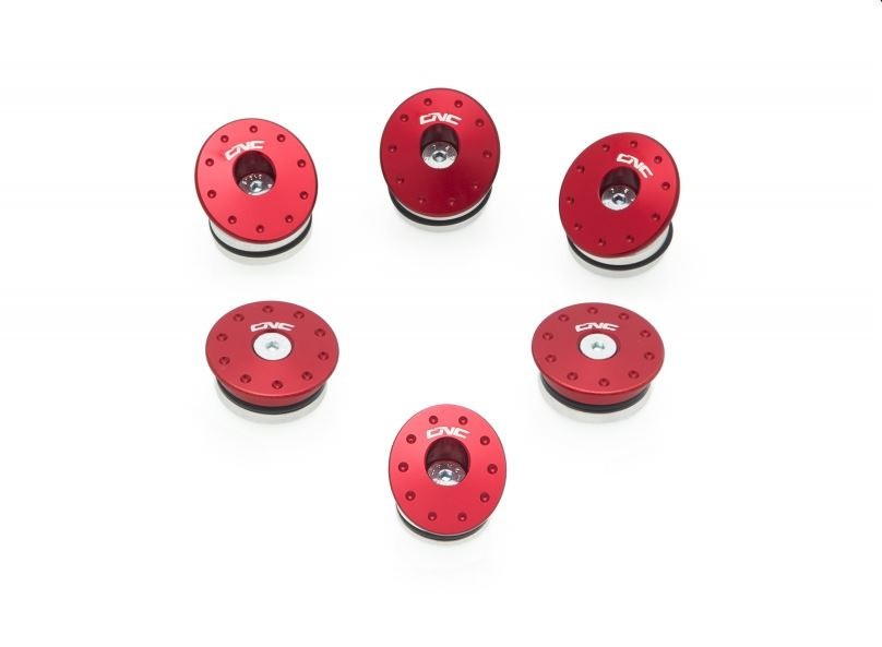 CNC Racing Frame Plug Kit for Ducati Monster 1200 (1416) and 821 (1517)