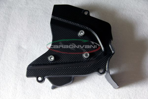 CARBONVANI - MV AGUSTA RIVALE CARBON FIBER SPROCKET COVER CARBONVANI - MV AGUSTA RIVALE CARBON FIBER SPROCKET COVER