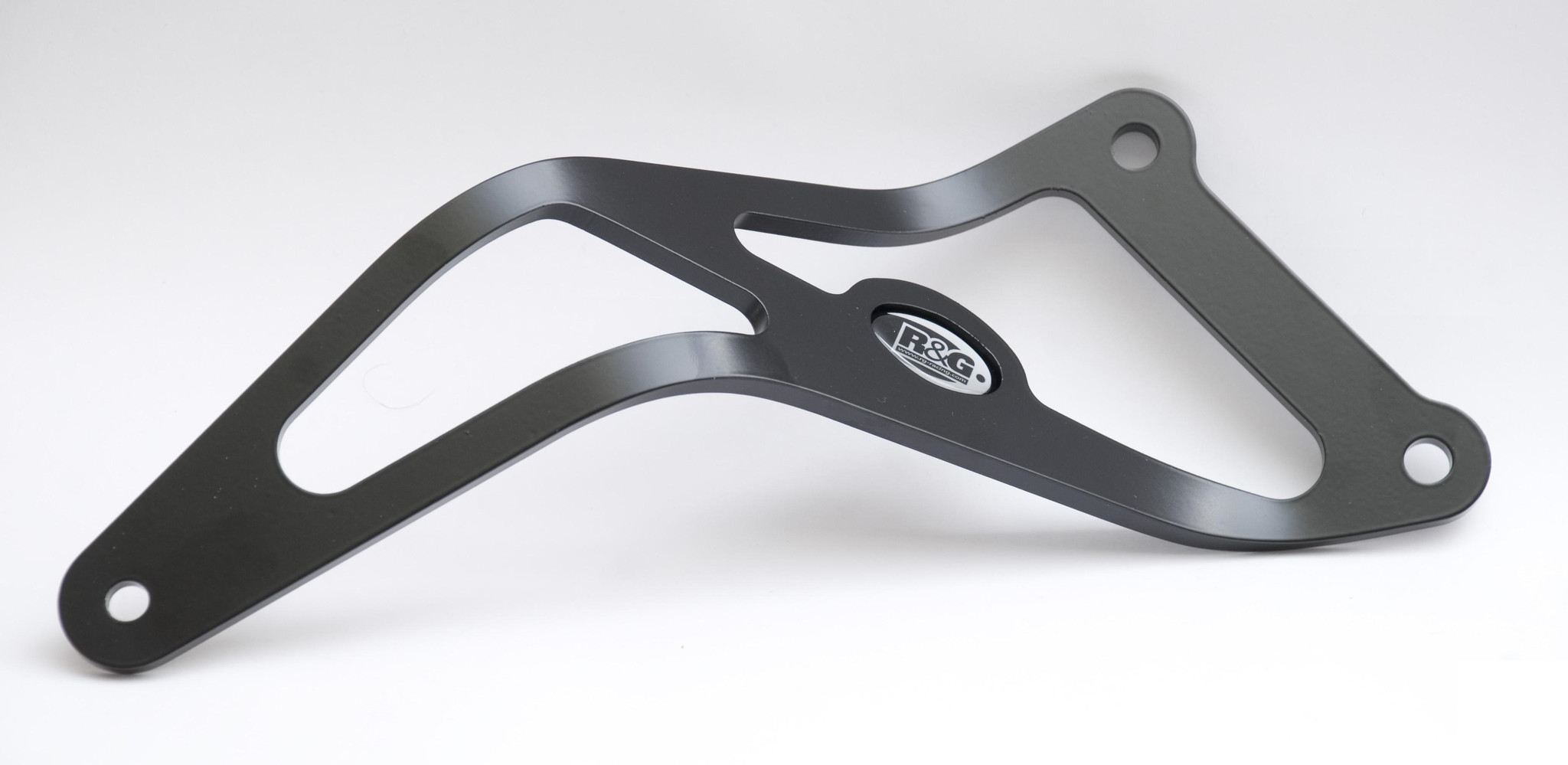 R&G Racing Black Exhaust Hanger for Kawasaki ZX10R '08-'10 R&G Racing Black Exhaust Hanger for Kawasaki ZX10R '08-'10