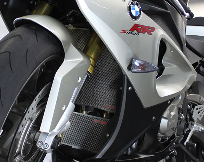 Motocorse Titanium Radiator and Oil Cooler Guards for BMW S1000RR/R HP4 S1000XR Motocorse Titanium Radiator and Oil Cooler Guards for BMW S1000RR/R HP4 S1000XR