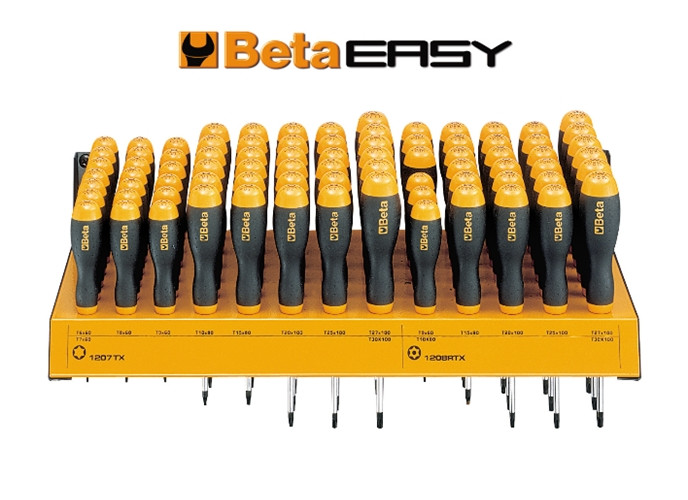 Beta Tools Model 1203 E10P-Wall-Mounted Display 80 Screwdrivers Beta Tools Model 1203 E10P-Wall-Mounted Display 80 Screwdrivers