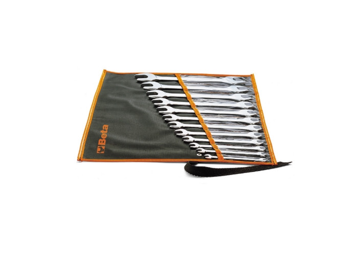 Beta Tools Model 55 B6-6 Double Open End Wrenches in Wallet Beta Tools Model 55 B6-6 Double Open End Wrenches in Wallet