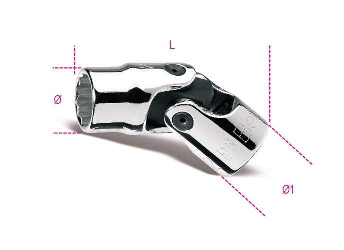 Beta Tools Model 910 As/Sn3/8-Swivel End Bi-Hexagon Sockets Beta Tools Model 910 As/Sn3/8-Swivel End Bi-Hexagon Sockets