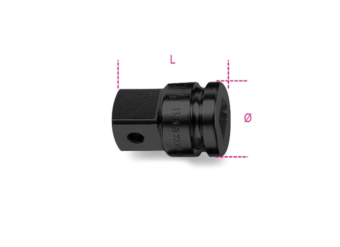 Beta Tools Model 710 16-Impact Adaptor 3/8'-1/2' Drives Beta Tools Model 710 16-Impact Adaptor 3/8'-1/2' Drives