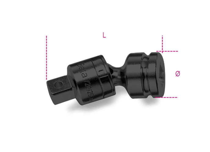 Beta Tools Model 710 25-3/8' Drive Impact Universal Joint Beta Tools Model 710 25-3/8' Drive Impact Universal Joint