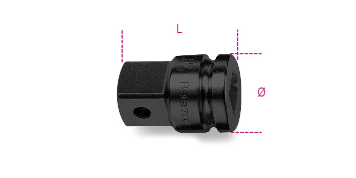 Beta Tools Model 720 16-Impact Adaptor 1/2'-3/4' Drives Beta Tools Model 720 16-Impact Adaptor 1/2'-3/4' Drives
