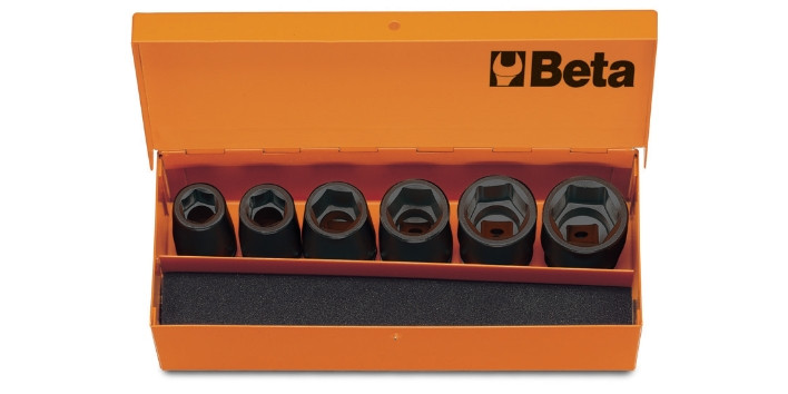 Beta Tools Model 720 C6-6 Impact Sockets in Case Beta Tools Model 720 C6-6 Impact Sockets in Case