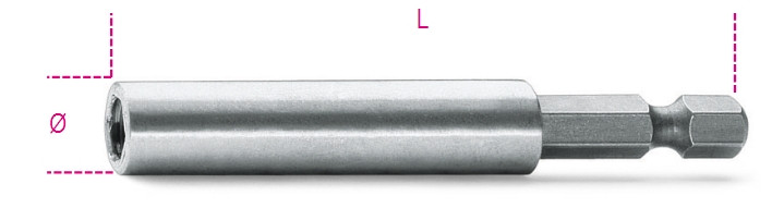 Beta Tools Model 882 M-Magnetic Bit Holder Beta Tools Model 882 M-Magnetic Bit Holder