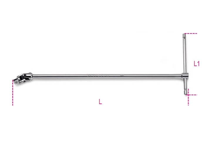Beta Tools Model 910 40-3/8' Drive Swivel T-Handle Beta Tools Model 910 40-3/8' Drive Swivel T-Handle