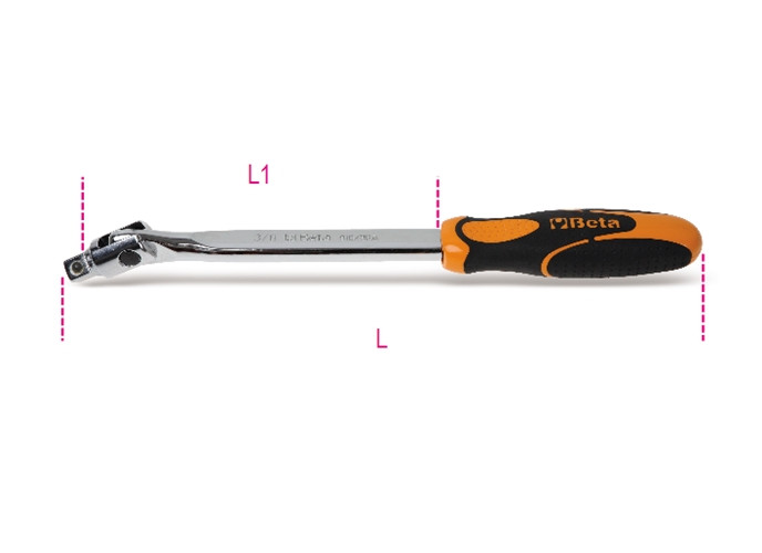 Beta Tools Model 910 36A-3/8' Drive Swivel Handle Beta Tools Model 910 36A-3/8' Drive Swivel Handle