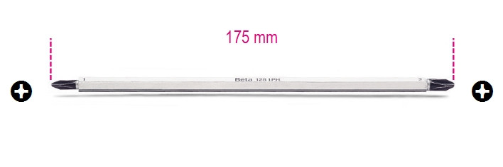 Beta Tools Model 1281 Ph/2-3-Reversible Screwdrivers Cross Head Ph Beta Tools Model 1281 Ph/2-3-Reversible Screwdrivers Cross Head Ph