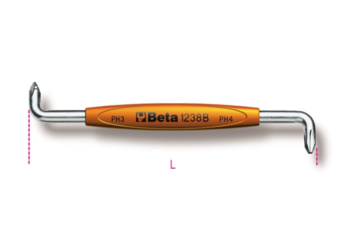 Beta Tools Model 1238 B1-2-offset Screwdrivers Cross Head Beta Tools Model 1238 B1-2-offset Screwdrivers Cross Head