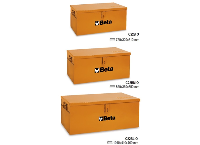 Beta Tools Model C22 Bl-O-Empty Long Tool Trunk Orange Beta Tools Model C22 Bl-O-Empty Long Tool Trunk Orange